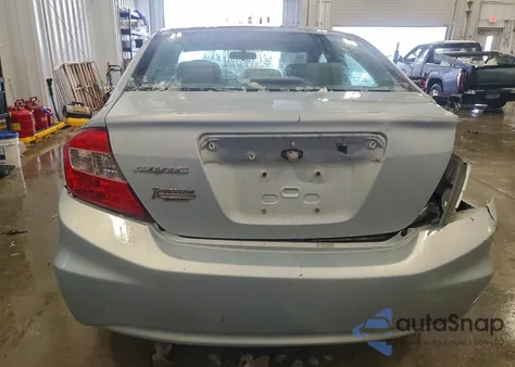 2012 Honda Civic Ex из США, поврежденный, VIN 2HGFB2F82CH522983